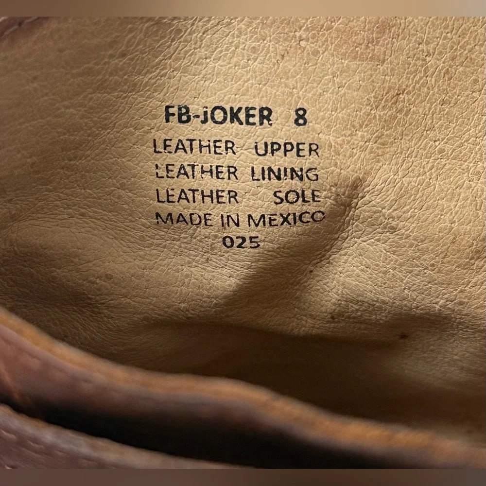 Freebird by Steven Joker Cognac Brown Leather Booties Open Toe Women’s Size 8